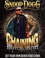 Book the best tickets for Meet Snoop Dogg & Get A Death Row Chain - Accor Arena -  Mar 25, 2023