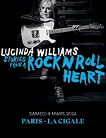 Book the best tickets for Lucinda Williams - La Cigale -  March 9, 2024