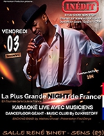 Réservez les meilleures places pour La Plus Grande Night De France - Salle Des Fetes - Le 3 novembre 2023
