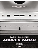 Réservez les meilleures places pour Andrea Vanzo - La Cigale - Le 27 janvier 2026