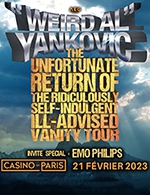 Réservez les meilleures places pour "weird Al" Yankovic - Casino De Paris - Le 21 février 2023