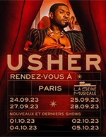 Réservez les meilleures places pour Usher - Vip Party (vip 2) - La Seine Musicale - Grande Seine - Le 28 septembre 2023